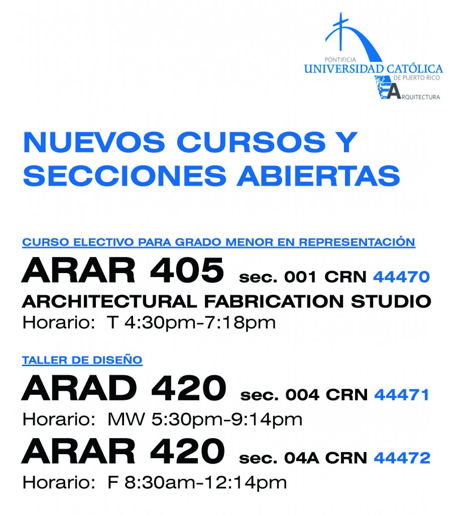 CURSOS ABIERTOS 201640