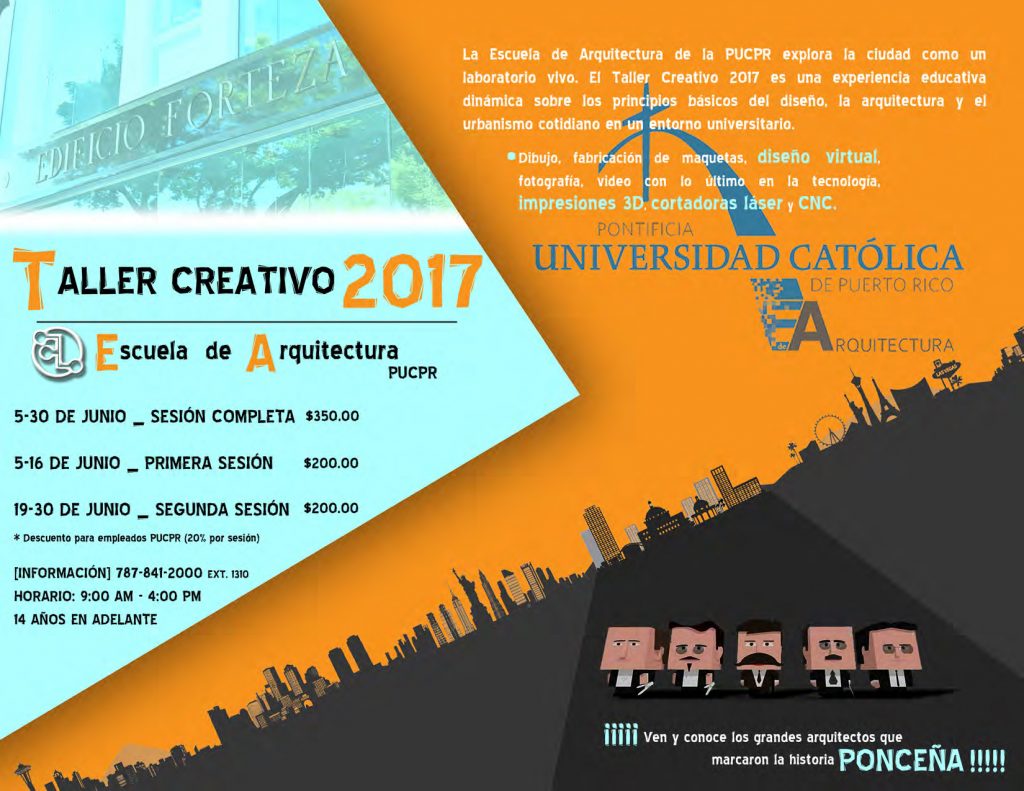 Flyer Taller Creativo 2017